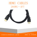 Câble HDMI haute vitesse 1.3V / 1.4V / 2.0V